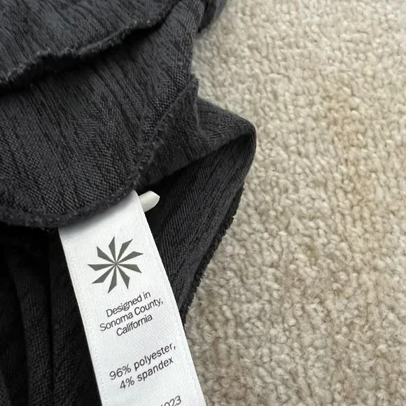 Athleta Blissful Open Front Wrap Cardigan Hoodie XS - Picture 7 of 8